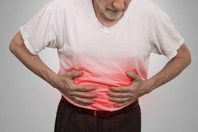 Darmbeschwerden sind ein häufiges Symptom einer parasitären Infektion.